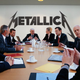 Illustration for article titled Metallica Board Of Directors Debates Whether New Riff Will Have Negative Impact On Shareholder Value
